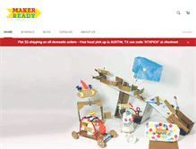 Tablet Screenshot of makerready.com